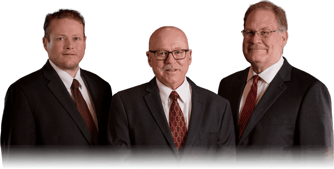 Attorneys Todd Miller, Mike J. Miller and Daniel E. Phillips